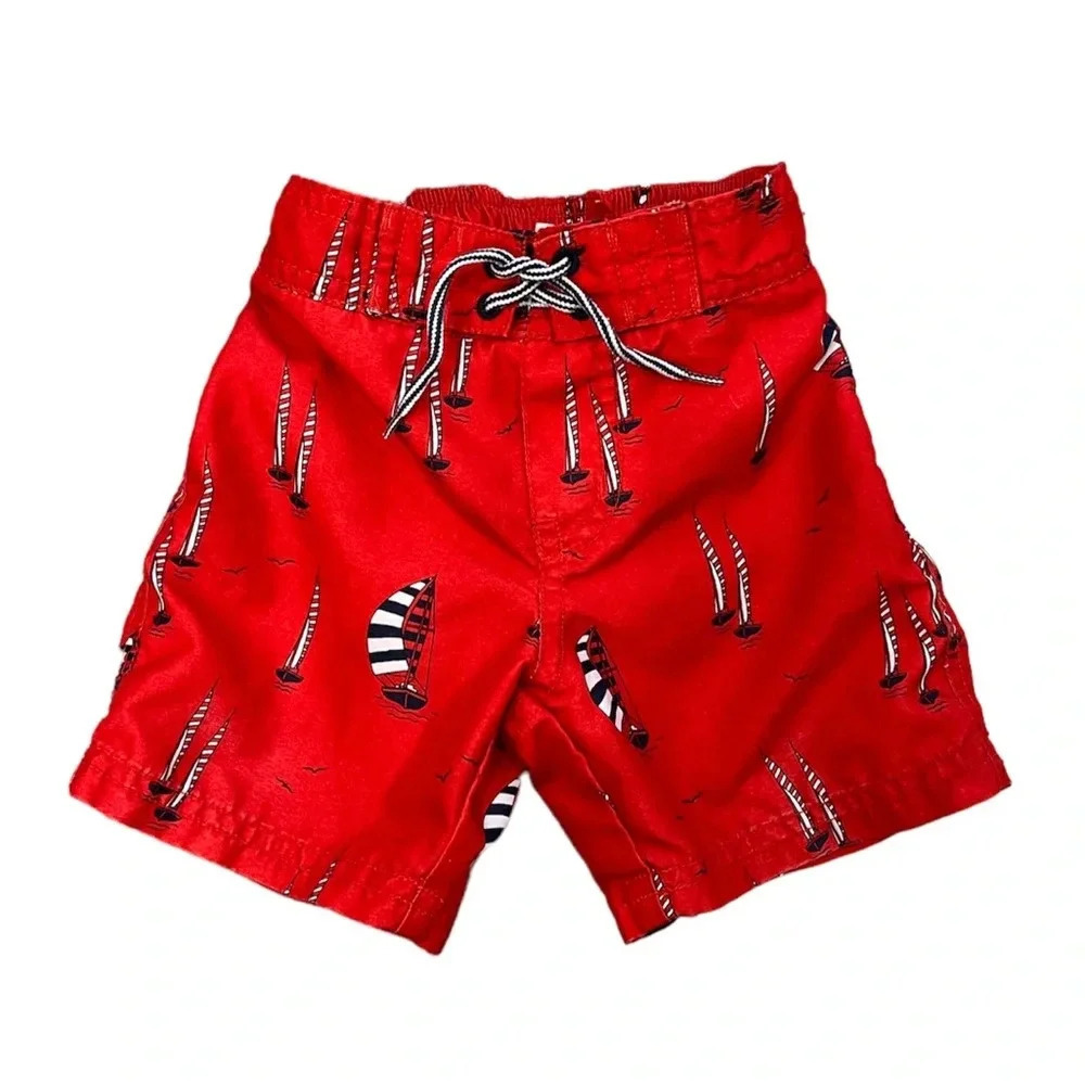 EUC Janie & Jack Swim Shorts